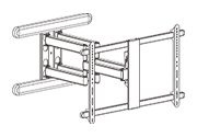 drawing of TV mount-LPA70-466